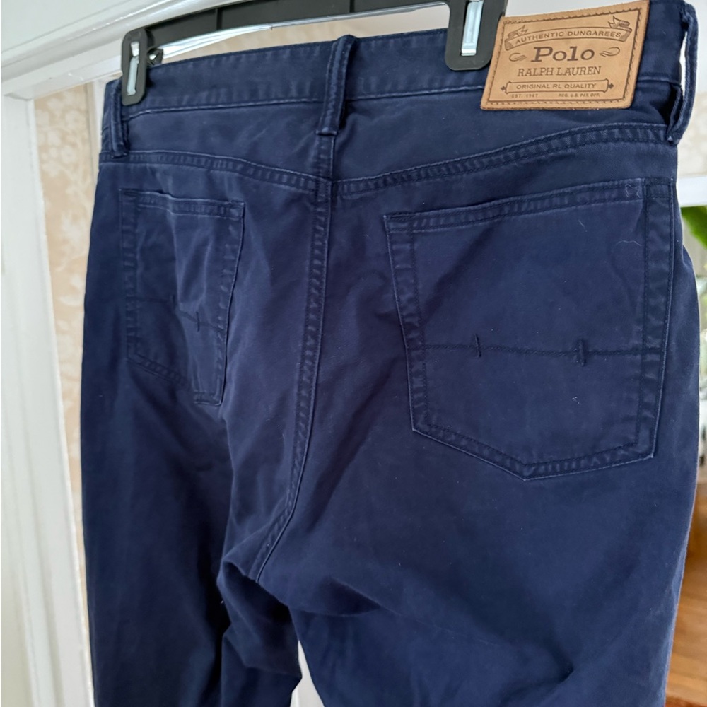 Ralph Lauren Men's Deep Blue Slim Jeans